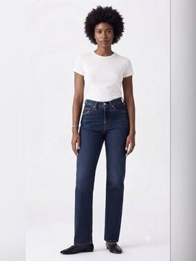 Levi’s 501 Curve High Waist Straight Leg Jeans
